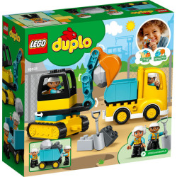 LEGO DUPLO Construction Truck & Tracked Excavator 10931 Building Toy