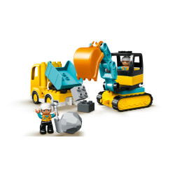 LEGO DUPLO Construction Truck & Tracked Excavator 10931 Building Toy