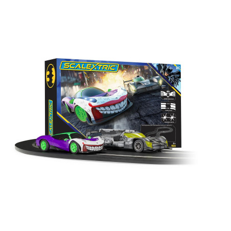 Scalextric Batman vs The Joker Race Set - The Battle of Arkham  C1438
