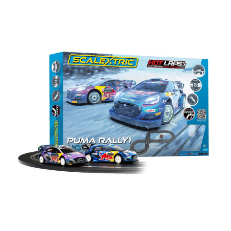 Scalextric Puma WRC Hot Laps Race Set  C1452