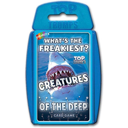 Top Trumps Creatures of the Deep Classic Card Game