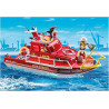 Playmobil 71598 City Action Floating Fire Rescue Boat with UnderWater Motor