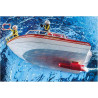 Playmobil 71598 City Action Floating Fire Rescue Boat with UnderWater Motor