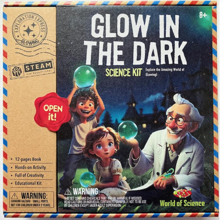 World of Science Glow in the Dark Kit