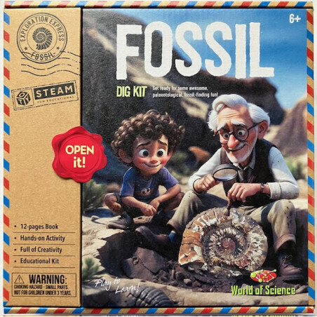 World of Science Fossil Dig Kit