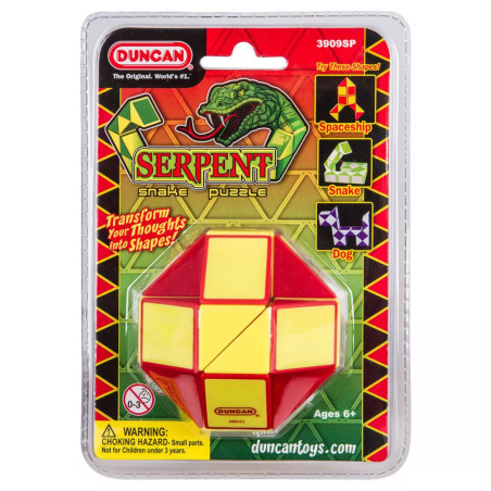 Duncan Serpent Snake Puzzle Game- Red