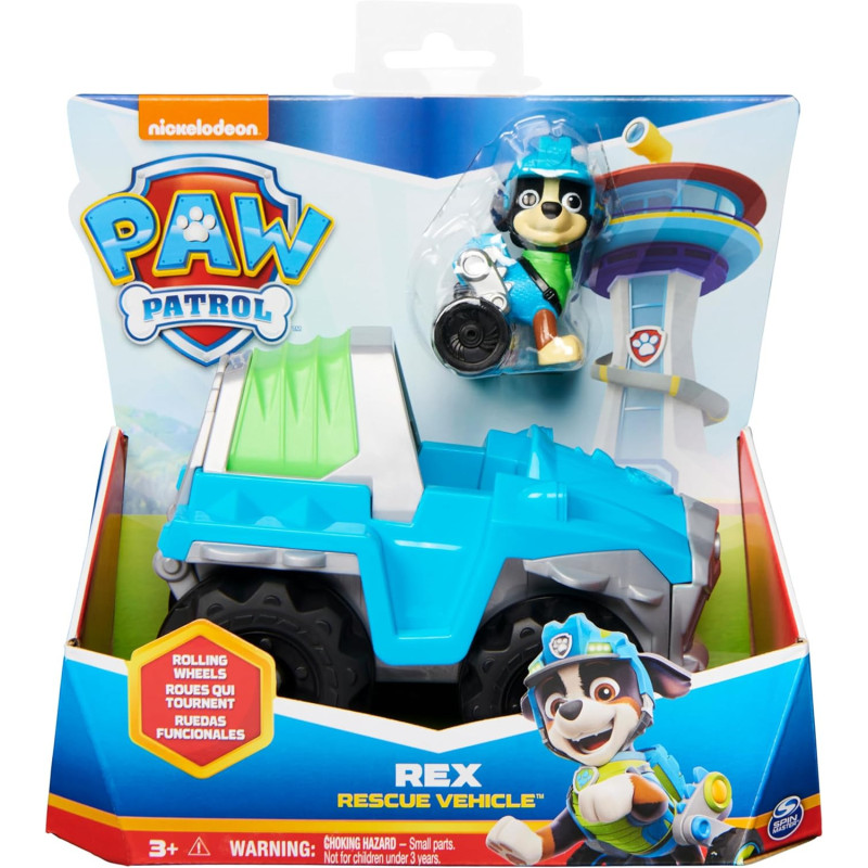 Paw Patrol Rex’s Dinosaur Rescue Vehicle