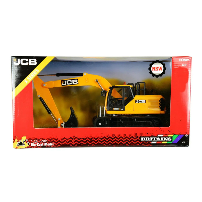 Britains 1:32 JCB X SERIES Tracked Excavator 43211 Britains 1:32 JCB X SERIES Tracked Excavator 43211