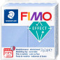 FIMO Effect Oven-Hardening Polymer Modelling Clay -Agate Blue (1 x 57g Block)