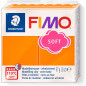 FIMO Soft Oven-Hardening Polymer Modelling Clay - Tangerine/Orange (1 x 57g Block)