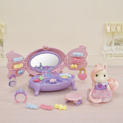 Sylvanian Families Pony's Vanity Dresser Set -dollhouse playset 5704