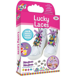 Galt Toys, Lucky Laces, Shoelace Charms Kit for Kids