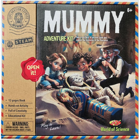 World of Science Mummy Adventure Science Kit