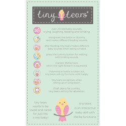 Teeny Tiny Tears is the perfect first doll