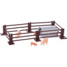 Britains 1:32 Pig Pen Animal Farm Playset, Collectable Farmyard Animal Toys