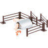 Britains 1:32 Pig Pen Animal Farm Playset, Collectable Farmyard Animal Toys