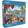 Gibsons Rowing at the Regatta 1000 Piece Jigsaw Puzzle