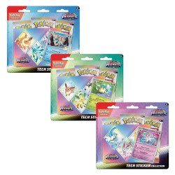 Pokémon TCG: Scarlet & Violet 8.5 – Prismatic Evolutions - Tech Sticker Collection- Asst