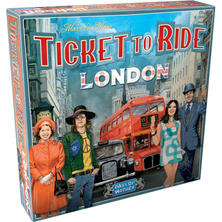 Days of Wonder Ticket To Ride London Board Game