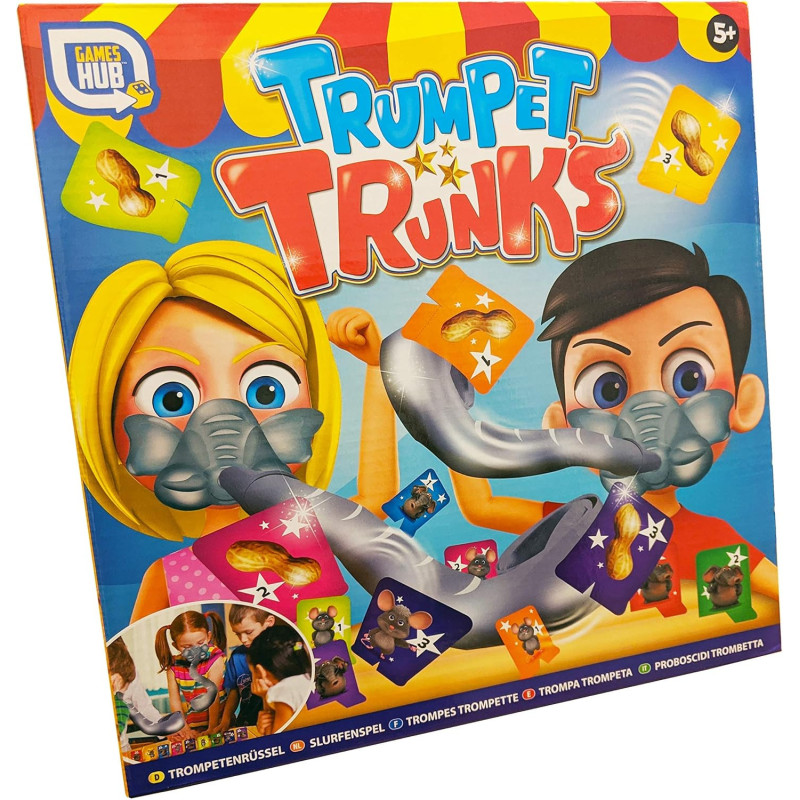 Games Hub Trumpet Trunks Kids Elephant Trunk Card Flipping Game Games Hub Trumpet Trunks Kids Elephant Trunk Card Flipping Game
