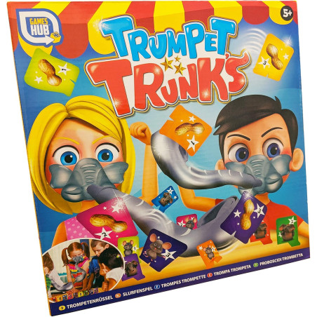 Games Hub Trumpet Trunks Kids Elephant Trunk Card Flipping Game