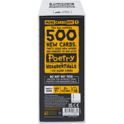 Poetry for Neanderthals Expansion Pack by Exploding Kittens