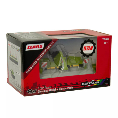 Britains 43302 Claas Disco 3600 Front Butterfly Mower 1:32 scale toy