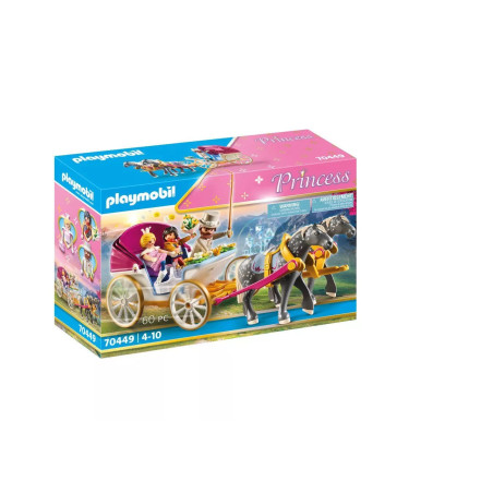 Playmobil Princess Horse Drawn Carriage Playset & Accessories - 70449