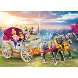 Playmobil Princess Horse Drawn Carriage Playset & Accessories - 70449