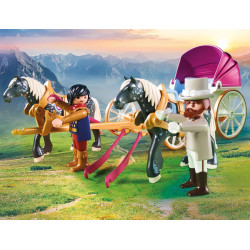 Playmobil Princess Horse Drawn Carriage Playset & Accessories - 70449