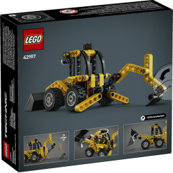 LEGO Technic Backhoe Loader Construction Vehicle Toy 42197