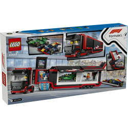 LEGO City F1 Truck with RB20 & AMR24 F1 Cars Playset 60445