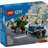 LEGO City Aeroplane vs. Hospital Bed Race Car Pack 60459