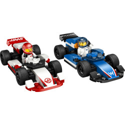 LEGO City F1 Williams Racing & Haas F1 Race Cars Set 60464