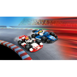 LEGO City F1 Williams Racing & Haas F1 Race Cars Set 60464