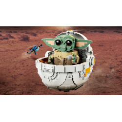 LEGO Star Wars Grogu with Hover Pram Building Toy 75403