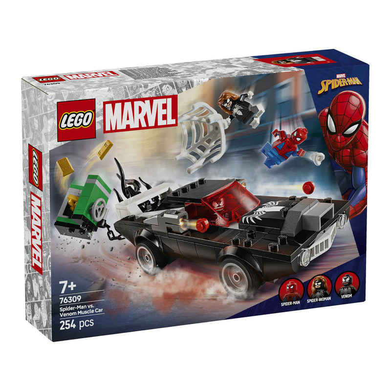 LEGO Marvel Spider-Man vs. Venom Muscle Car Playset 76309 LEGO Marvel Spider-Man vs. Venom Muscle Car Playset 76309