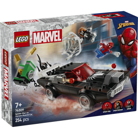 LEGO Marvel Spider-Man vs. Venom Muscle Car Playset 76309