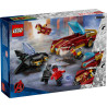 LEGO Marvel Iron Man Car & Black Panther vs. Red Hulk 76310