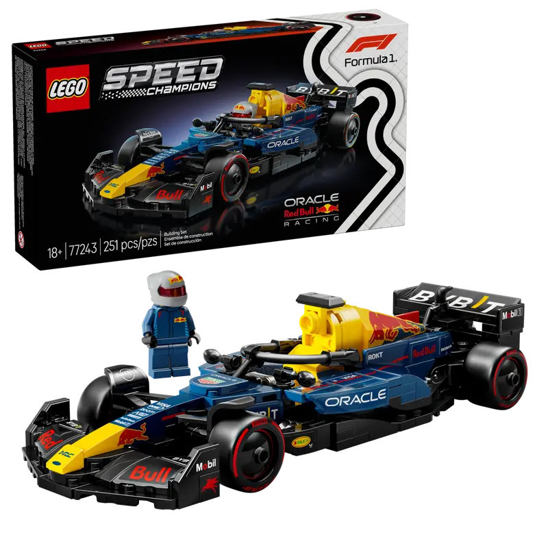 LEGO Speed Champions Oracle Red Bull Racing RB20 F1 Race Car 77243 LEGO Speed Champions Oracle Red Bull Racing RB20 F1 Race Car 77243
