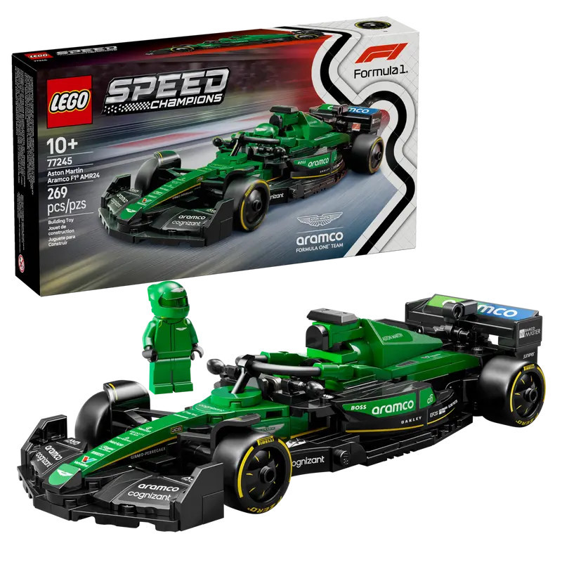 LEGO Speed Champions Aston Martin Aramco F1 AMR24 Race Car 77245 LEGO Speed Champions Aston Martin Aramco F1 AMR24 Race Car 77245
