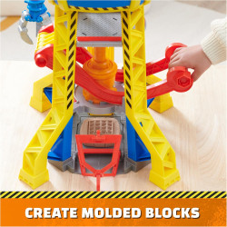 Rubble and Crew, Bark Yard Crane Tower Playset with Rubble Action Figure