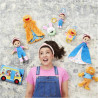 Ms. Rachel Official Speak & Sing Doll, 16” Tall Interactive Toy