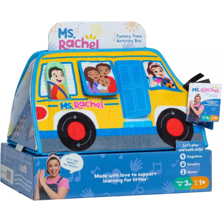 Ms. Rachel Official Tummy Time Activity Bus