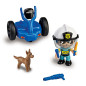 Action Heroes Twin Figure Set - Police Segway