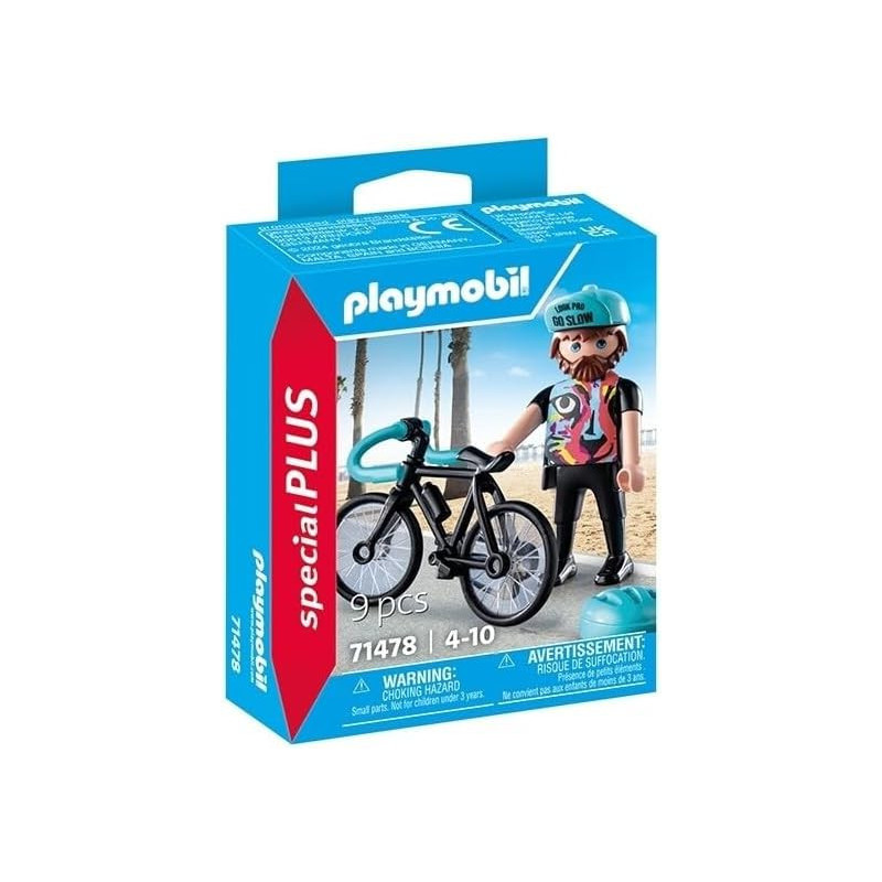 Playmobil 71478 Special Plus: Road Cyclist Paul Playmobil 71478 Special Plus: Road Cyclist Paul