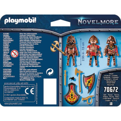 Novelmore Knights 70672 Burnham Raiders 3 Figure Set