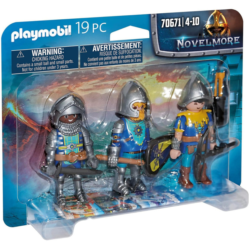 Novelmore Knights 70671 3 Figure Set