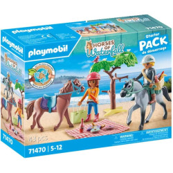 Playmobil 71470 Horses of Waterfall: Horse Riding Trip Starter Pack