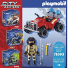 Playmobil 71090 City Action Off-Road Quad with Pullback Motor